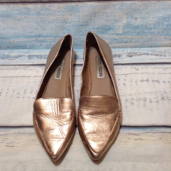 steve madden feather shoes